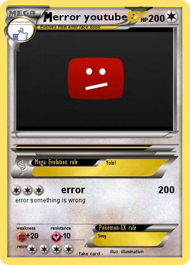 Pokemon error youtube