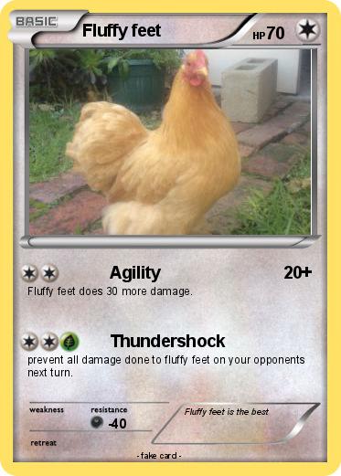 Pokemon Fluffy feet
