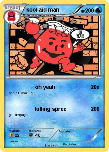 Pokemon kool aid man