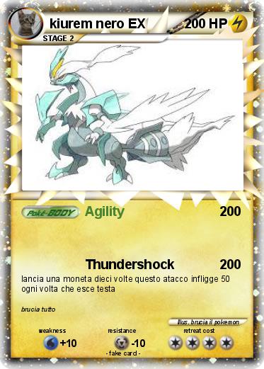 Pokemon kiurem nero EX