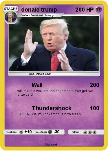 Pokemon donald trump