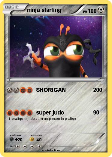 Pokemon ninja starling