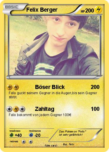Pokemon Felix Berger