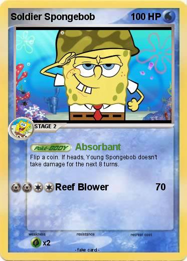Pokemon Soldier Spongebob