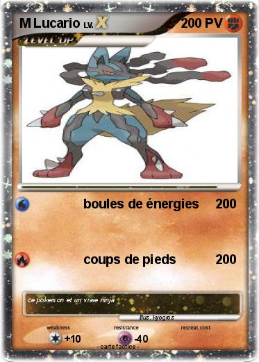 Pokemon M Lucario
