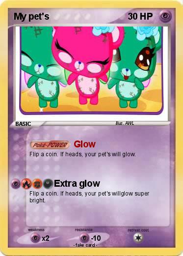 Pokemon My pet's