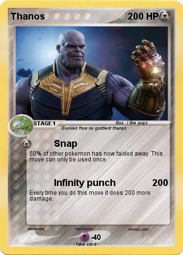 Pokemon Thanos