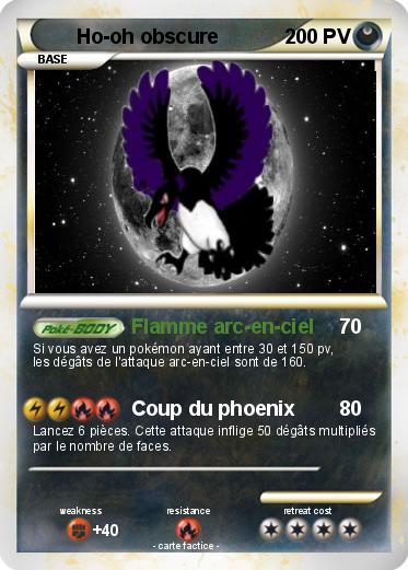 Pokemon Ho-oh obscure