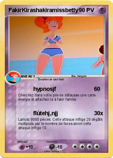 Pokemon FakirKirashakiramissbetty