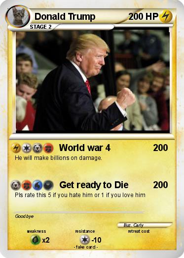 Pokemon Donald Trump