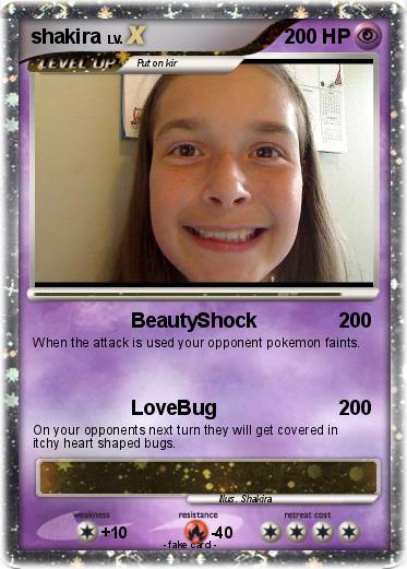 Pokemon shakira