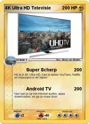 Pokemon 4K Ultra HD Televisie