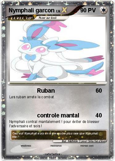 Pokemon Nymphali garcon
