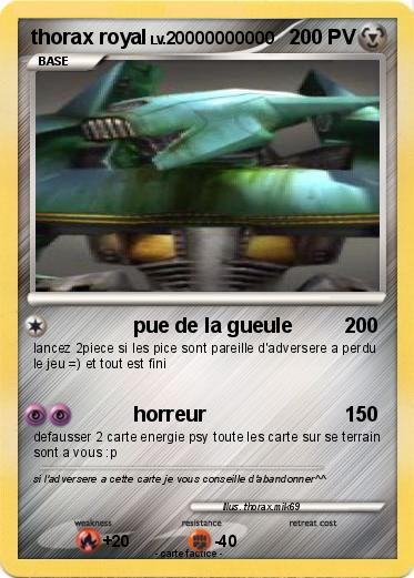 Pokemon thorax royal