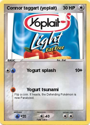 Pokemon Connor taggart (yoplait)