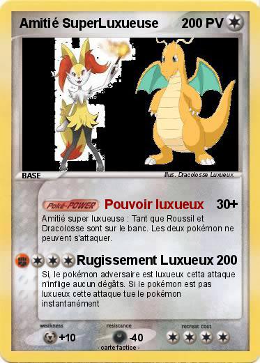 Pokemon Amitié SuperLuxueuse