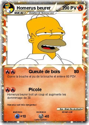 Pokemon Homerus beurer