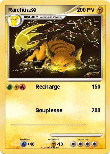 Pokemon Raichu