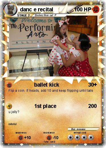 Pokemon danc e recital