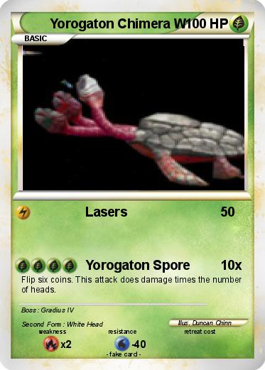 Pokemon Yorogaton Chimera W