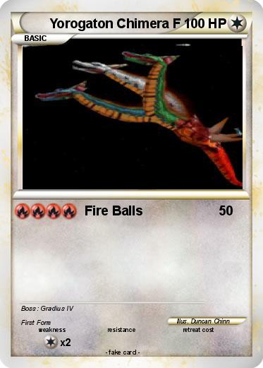 Pokemon Yorogaton Chimera F