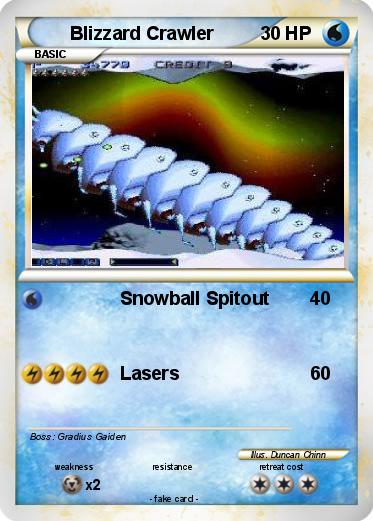 Pokemon Blizzard Crawler