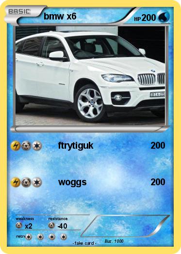 Pokemon bmw x6