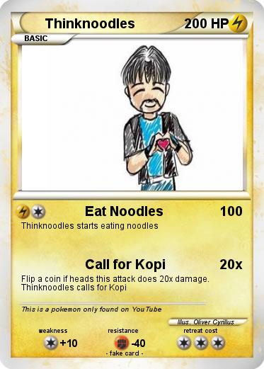 Pokemon Thinknoodles