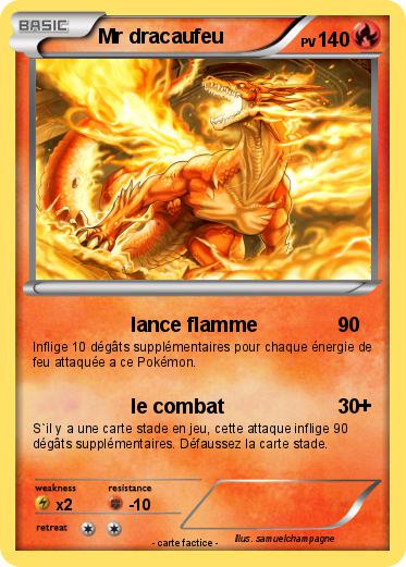 Pokemon Mr dracaufeu