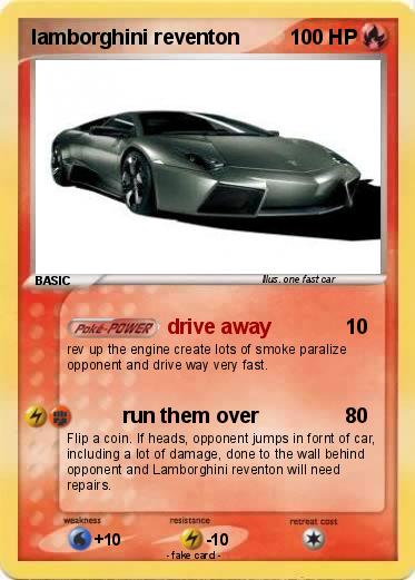 Pokemon lamborghini reventon