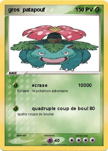 Pokemon gros  patapouf