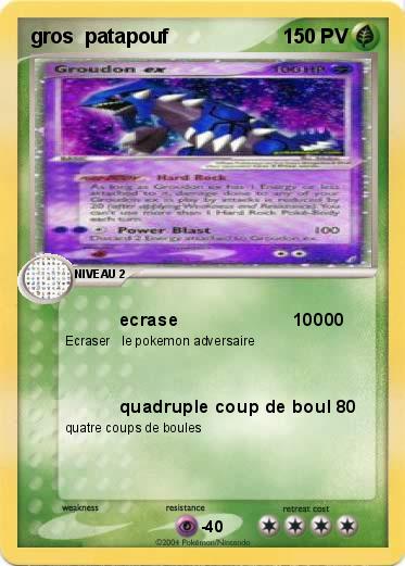 Pokemon gros  patapouf