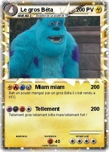 Pokemon Le gros Béta
