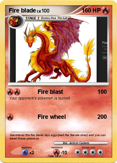 Pokemon Fire blade