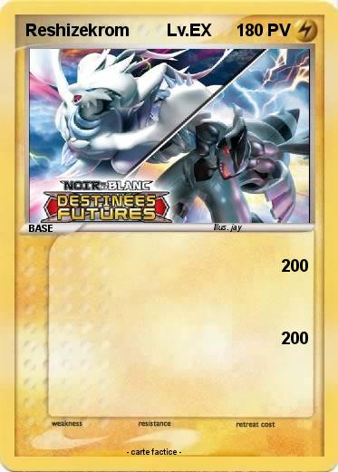 Pokemon Reshizekrom        Lv.EX