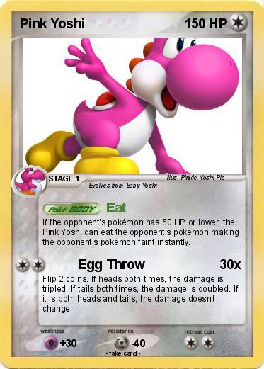 Pokemon Pink Yoshi