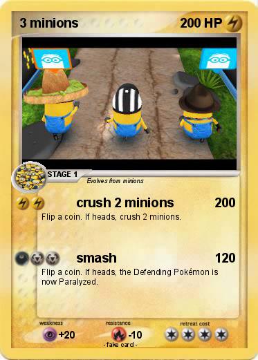 Pokemon 3 minions