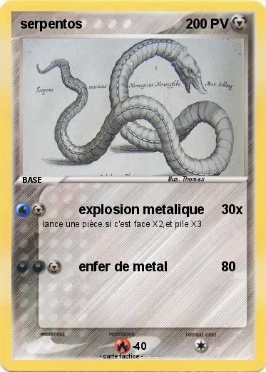 Pokemon serpentos