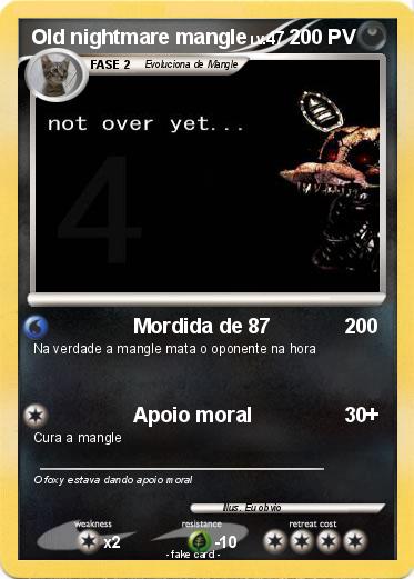 Pokemon Old nightmare mangle