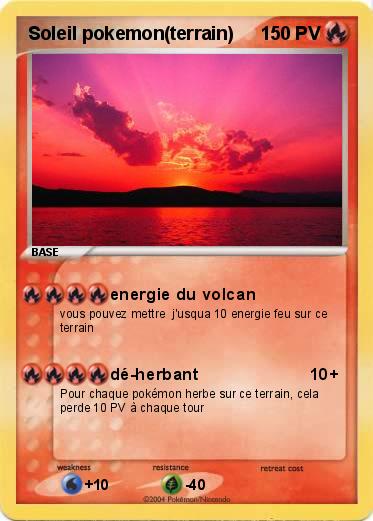 Pokemon Soleil pokemon(terrain)