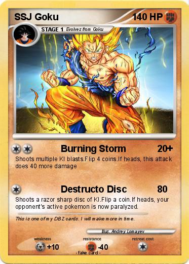 Pokemon SSJ Goku