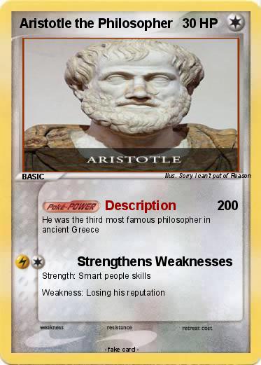 Pokemon Aristotle the Philosopher