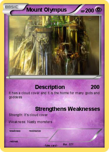 Pokemon Mount Olympus