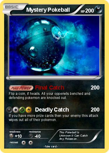 Pokemon Mystery Pokeball