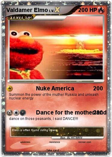 Pokemon Valdamer Elmo