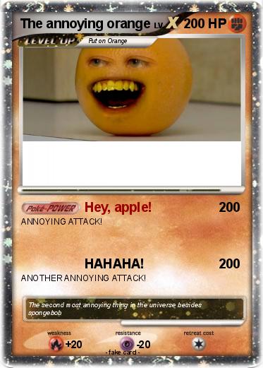 Pokemon The annoying orange