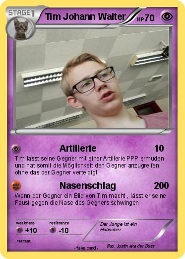 Pokemon Tim Johann Walter