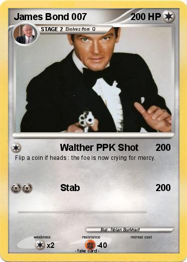 Pokemon James Bond 007