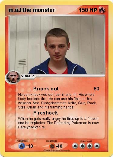 Pokemon m.aJ the monster