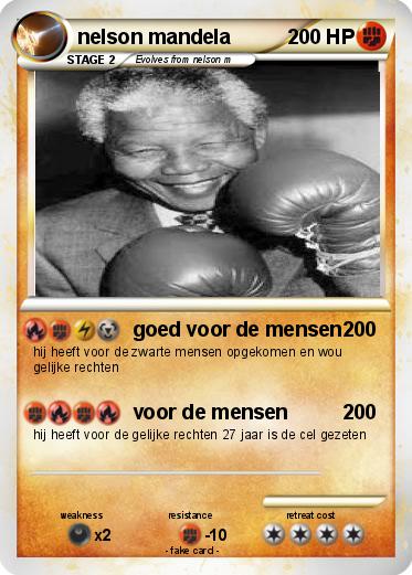 Pokemon nelson mandela